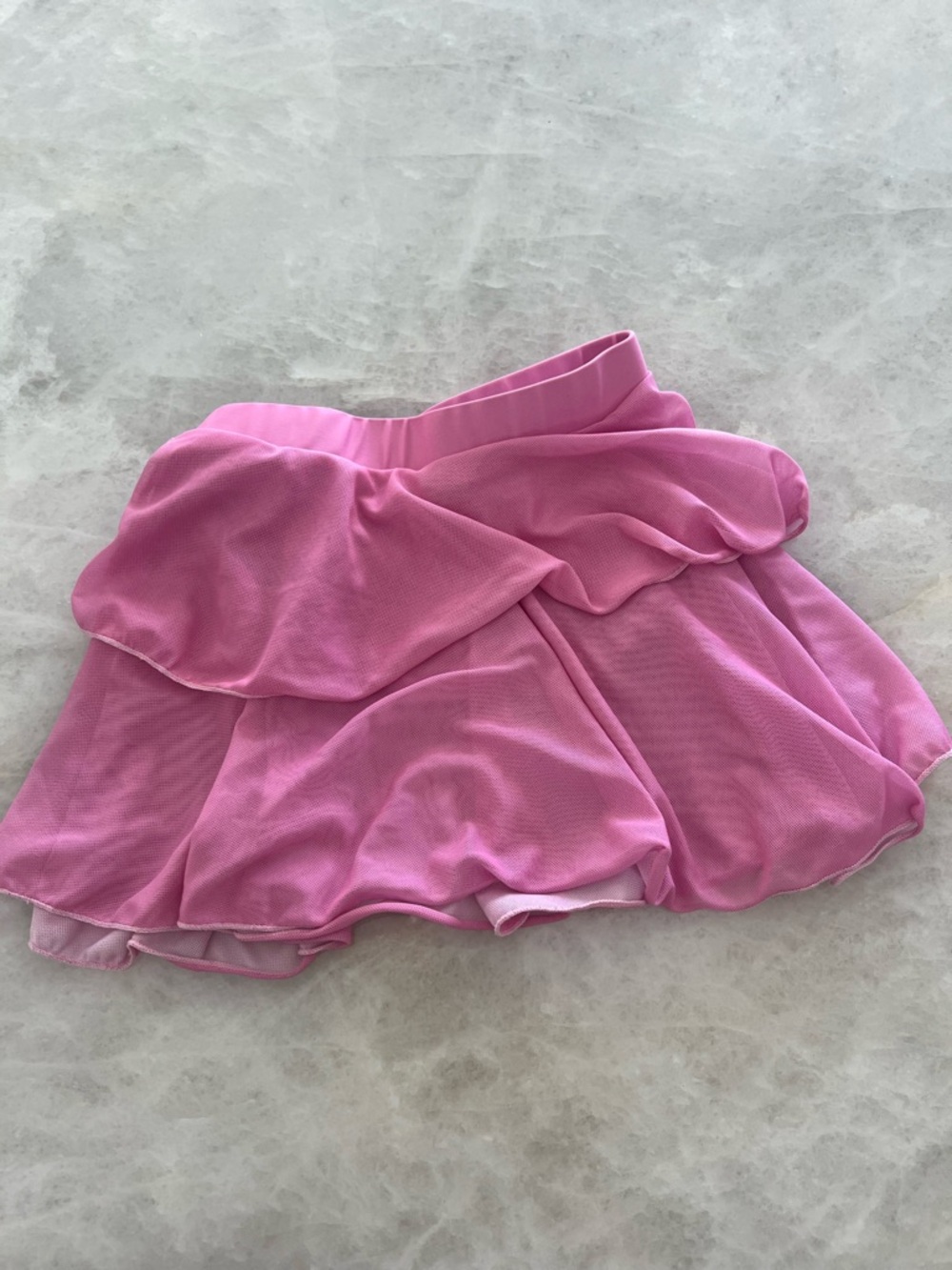 Pink swim skirt, 4